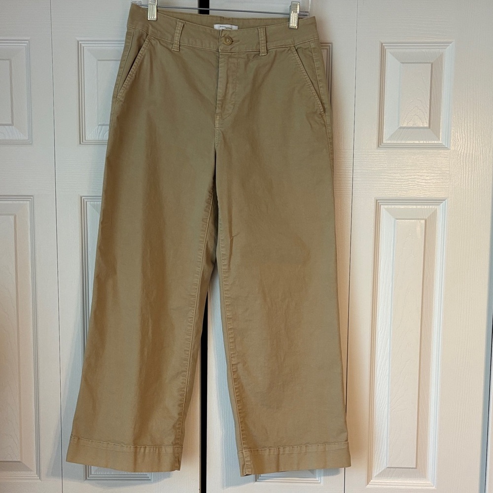 Daily Ritual Wide Legged Cropped Pants-Size 4